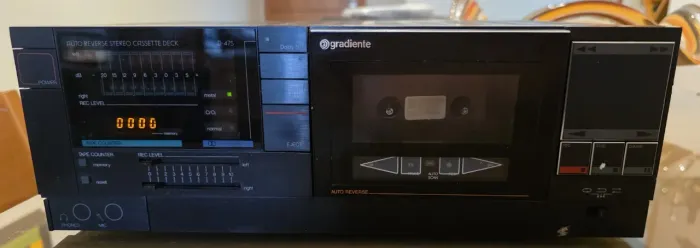 Tape Deck Gradiente Auto Reserse D-475