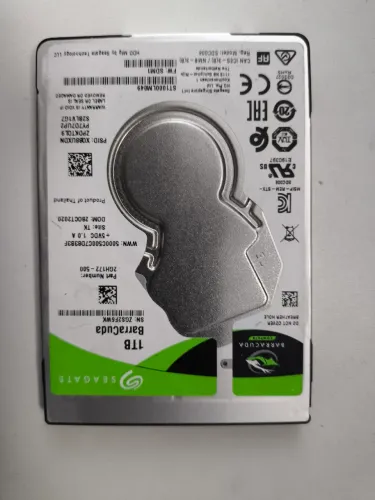 HD notebook de 1tera