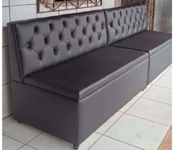 Sofá top Couro Sob Medida