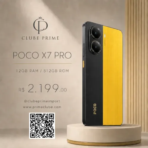 Xiaomi X7 pro - 512gb/12gb Novo