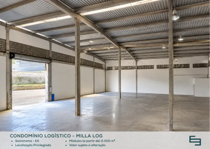 Galpão para alugar em Sooretama/ES com 2.000,00 m² em condomínio logístico