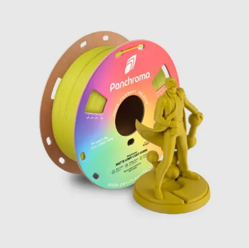 Filamento 3D Polymaker PLA Basic Panchroma - 1kg Verde Militar Army Light Green