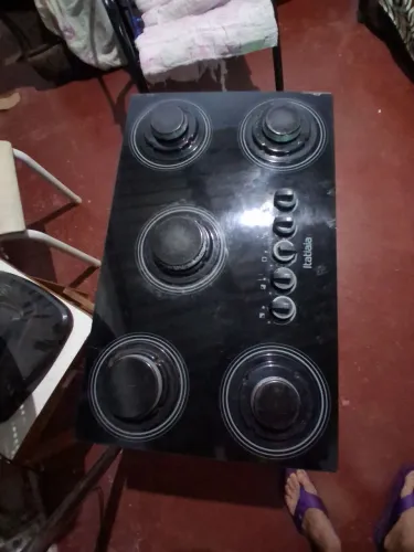 Fogão cooktop 5 bocas