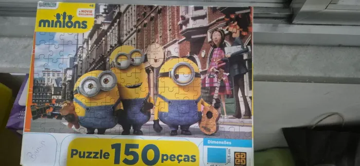 Quebra cabeça Minnions 