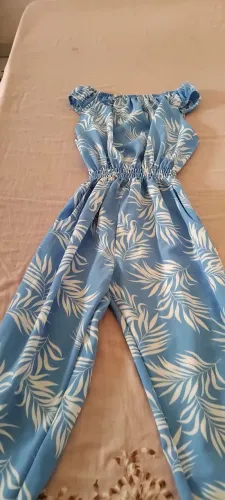 Venda de macacão infanto juvenil azul-claro bolso nas laterais ótimo estado, conservado