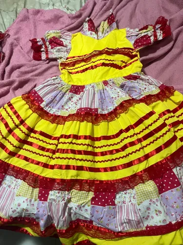 Vestido de quadrilha junino