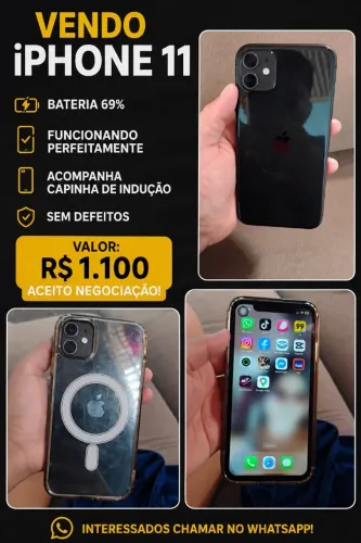 Vendo esse iPhone 11 ou troco com vlt