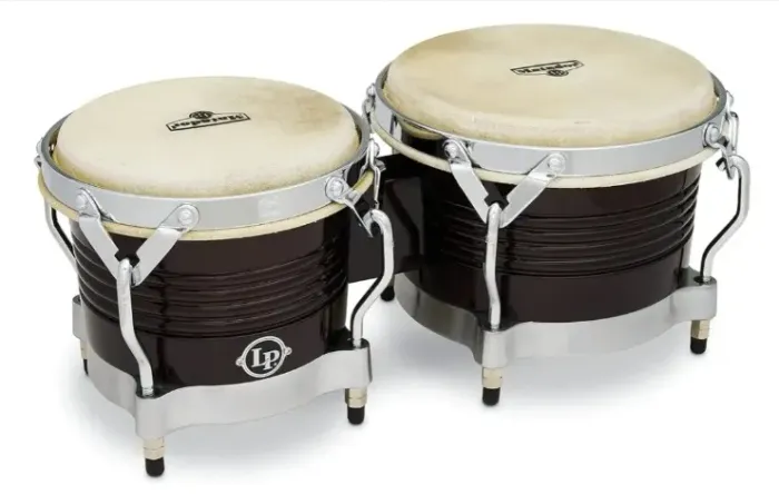 Bongos De Madeira Latin Percussion M201 Lp Matador - Marrom ( Novo )
