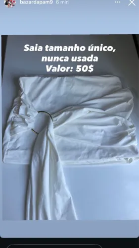 VENDO SAIA NOVA| TAMANHO P