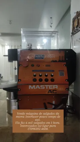 Máquina de salgados da marca interlaser