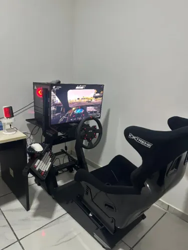 Cockpit Completo Extreme SimRacing - Simulador de Corrida