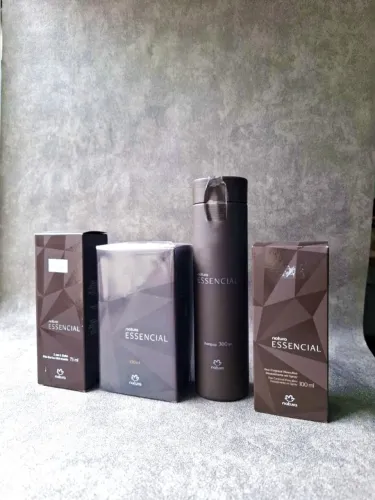 Conjunto 4 Itens Kit Natura Essencial Clássico Masculino