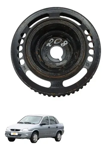Polia Virabrequim Chevrolet Corsa 1.0 8v 2002 2003 2004 2005