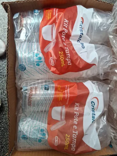 Kit Pote e Tampa 250ML