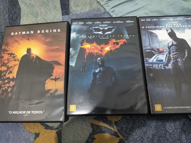 DVD TRILOGIA BATMAN BEGINS