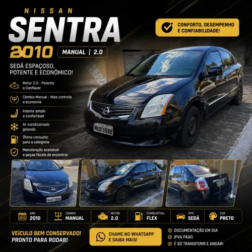Nissan Sentra 2.0/ 2.0 Flex Fuel 16V Mec. 2011