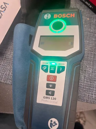 Detector de metais eletronico, Bosch GMS 120