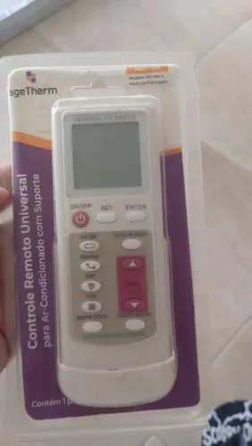 Controle universal ar-condicionado