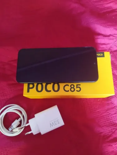 Celular Poco C85 ótimo estado de uso conservado sem marca de uso