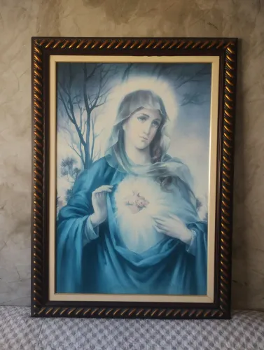 Quadros religiosos ,são os dois quadros tá esse valor