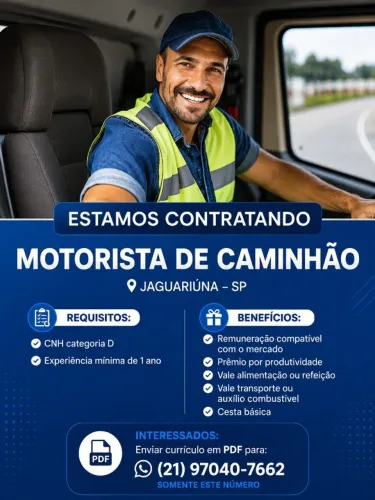 Motorista de caminhão