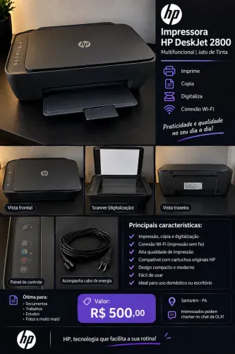 vendo impressora hp