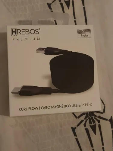 Cabo magnético novo sem uso