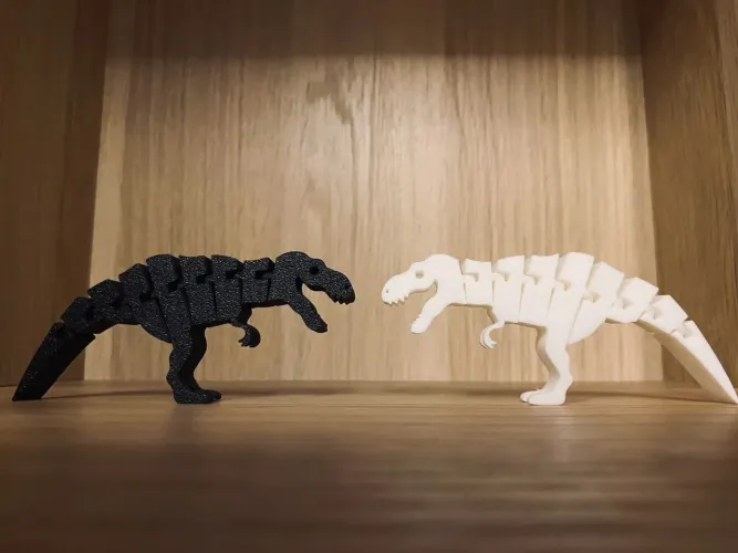 Dinossauro 3D Modular - Decoração Criativa