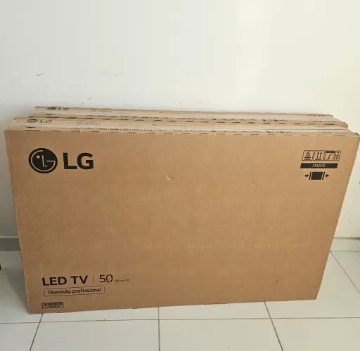 LG Smart TV 50" 50AU801 COSA UHD 4K ThinQ AI Smart Pro Al Sound com Alexa [ NF E LACRADA]