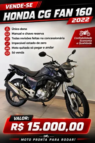 Honda CG 160 Fan 2022