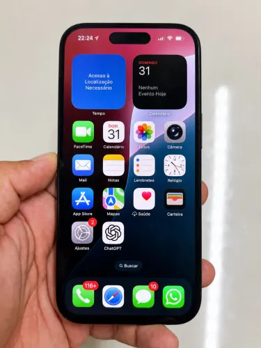 Vendo Excelente IPhone 15 128GB Preto