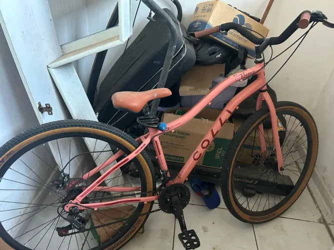 Bicicleta Colli Viena Aro 29 Rosa - 21 Marchas (Praticamente Nova)