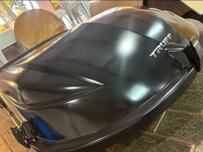 (NOVO) Bagageiro Bau De Teto Truff Premium 600l