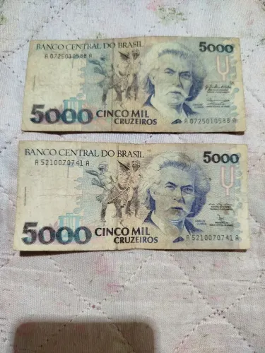 Cédulas antigas