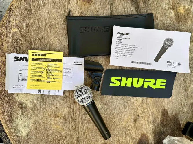 Microfone Shure SM58