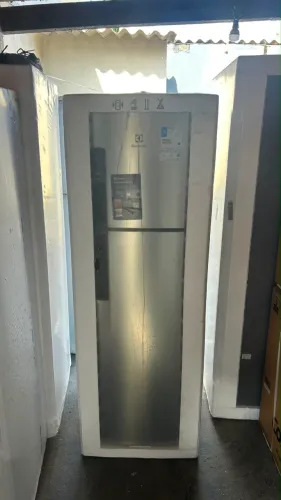 GELADEIRA ELETROLUX 380 LITROS INOX FOSS FREE