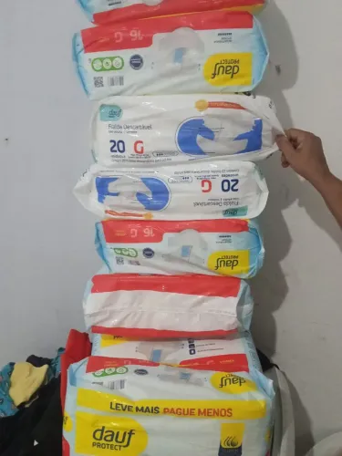 Fralda geriatrica 45 reais cada pacote