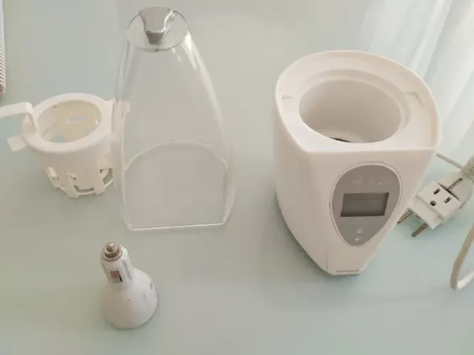 Aquecedor e esterilizador digital de mamadeira warmy advanced miniland 