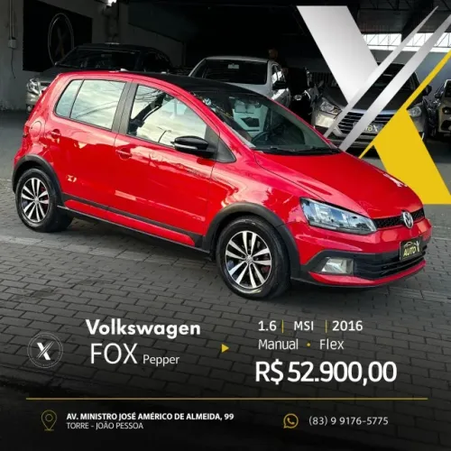 Volkswagen Fox Pepper 1.6 Flex 16V 5P 2016