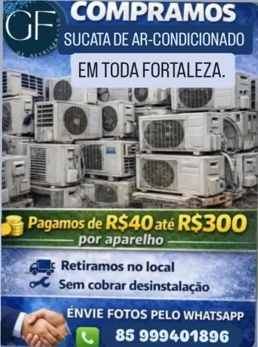 COMPRAMOS SUCATA DE AR CONDICIONADO