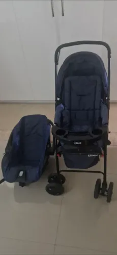 Carrinho + bebê conforto!