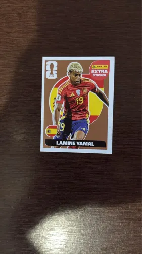 Extra Sticker - Lamine Yamal Bronze 2026