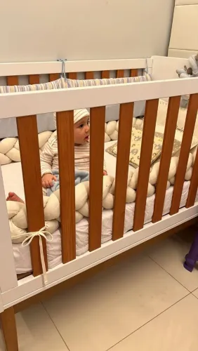 Vendo Berço Cama  com colchão  impermeável e assessórios de proteção  