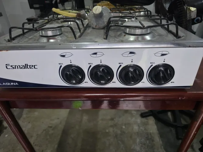 Fogão a gás 4 bocas de mesa Esmaltec