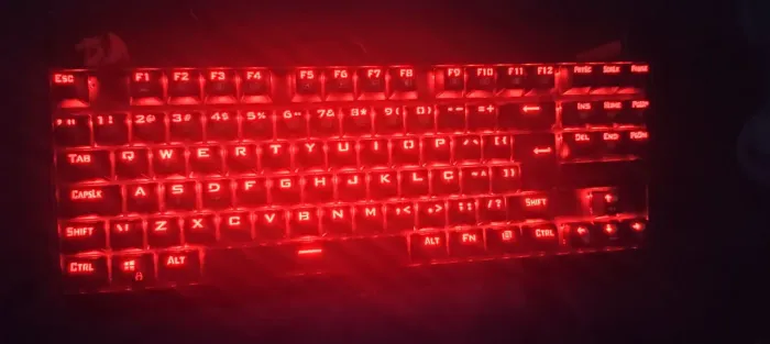Teclado Mecânico Gamer Redragon - Kumara (LED Vermelho)