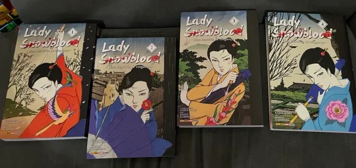 Quatro Mangás Lady Snowblood Uma História de Vingança (coleção completa)