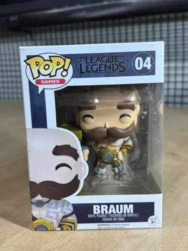 Funko POP Braum 04 Edição Limitada e Vaulted