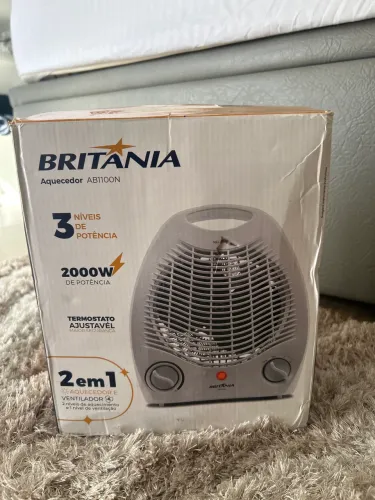 Aquecedor britania novo nunca usado 