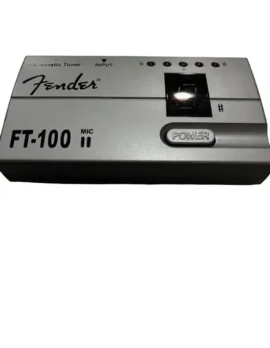 Afinador Cromático Fender FT-100 II Original Sem Arranhões