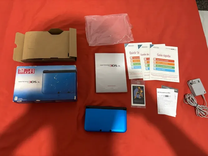 Nitendo 3ds xl azul CIB